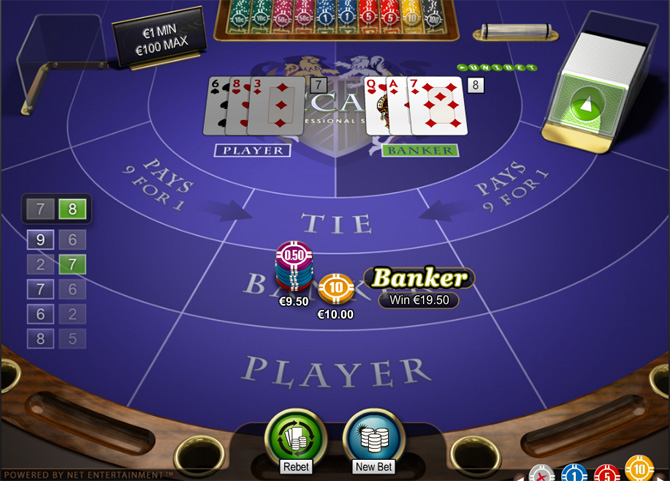 spill baccarat